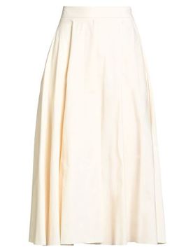 Midi-Rock Damen Elfenbein 34 Damen