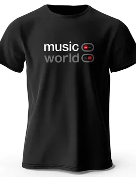 Men's Music World Printed T-Shirt 100% Cotton Oversized Classic Funny Graphic Tees for Men Women Summer Tops - Aliexpress - FashionsVida