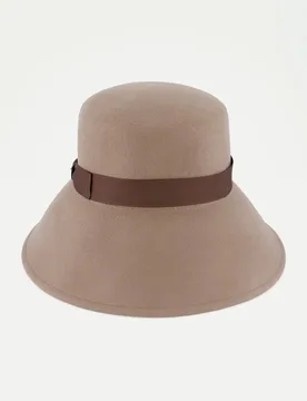Sombrero tipo fedora de ala grande - Latouche - FashionsVida