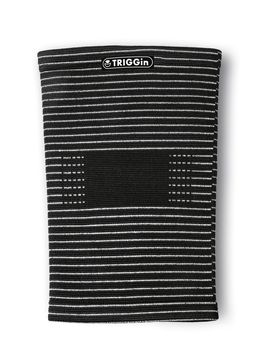 Kniebandage TRIGGin mit Kupfer- & Carbonfasern schwarz