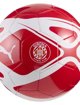 Ballon De Football Girona Fc Red / White 5 unisex