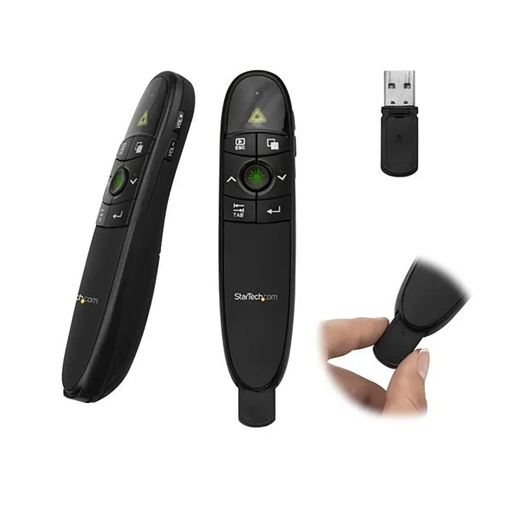 Télécommande De Présentation Laser Vert 90´ Black One Size unisex - StarTech - FashionsVida