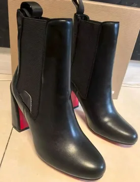 Red Sole Luxury Fashion Women Ankle Boots Designer Style Botas 36-42 Sizes Black Leather Top Quality Women's Boots High Heels - Aliexpress - FashionsVida