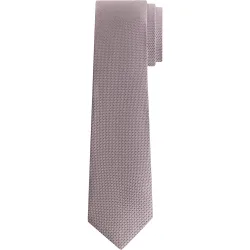 Corbata de hombre de seda con textura a tono