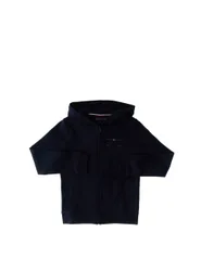 Felpa con zip BLU NAVY 8