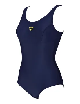 Melby Swimsuit Navy / Yellow Star FR 42 Women - Arena - FashionsVida