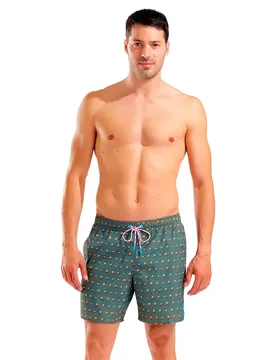Water Prints Beach Ao Swimming Boxer Sage Multi M Men - Arena - FashionsVida