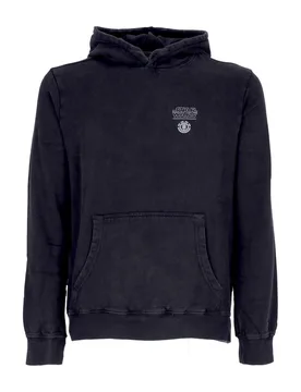 Felpa Cappuccio Uomo Yoda Hoodie X Star Wars Washed Black - Element - FashionsVida
