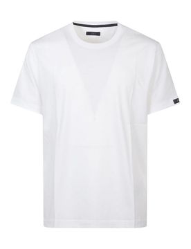 Fay T-shirt in cotone bianco