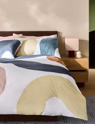 Pure Cotton Abstract Bedding Set Multi
