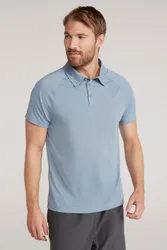 Hit Mens Lightweight IsoCool Polo - Light Blue - Light Blue - Size: S