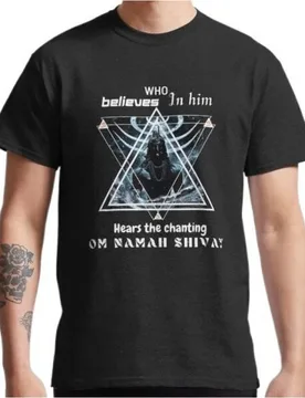 Lord Shiva the Hindu God Gift t shirt Hindu Mythology printed O-Neck short sleeve 100% cotton Graphic clothes All size tops - Aliexpress - FashionsVida