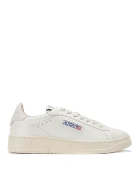 Sneakers basse in pelle stringate