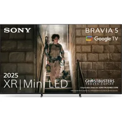 TV 55" BRAVIA 5 K55XR55BP MiniLED, 4K HDR, Google TV, Smart TV, Procesador AI XR, Acoustic MultiAudio, Dolby Vision, Dolby Atmos, Gam