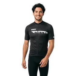 Maglia A Maniche Corte Spitfire Uniblade Black / White