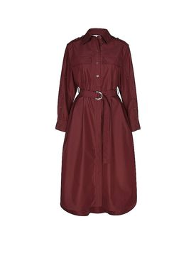 Maxivestido rojo oscuro 34