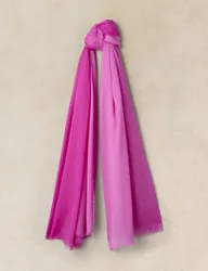 Ombre Oversized Scarf Pink Mix female