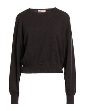 Pullover Damen Dunkelbraun XXL Damen