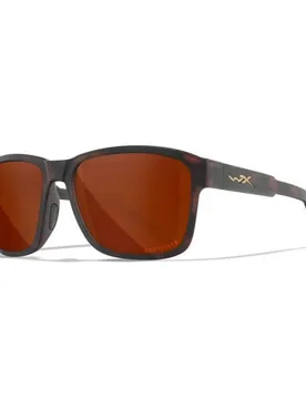 Trek Polarized Sunglasses Copper / Matte Havana Brown One Size Men,Women - Wiley X - FashionsVida