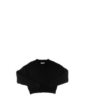 E.L.S.Y. Maglione a trecce NERO 44