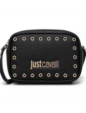 Borsa a mano JC Mini Eyelets Donna Nero in Similpelle - Just cavalli - FashionsVida