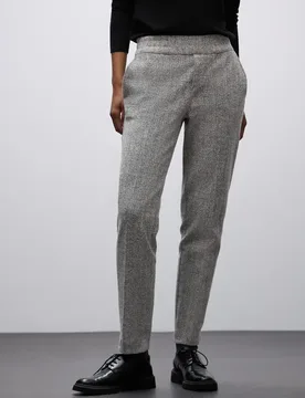 Loose Fit Hose female Schwarz - Street One - FashionsVida