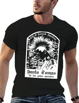 Santo Tomas de los pelos parados T-Shirt t shirts for man pack white men t shirt cotton 100% cotton t shirts man 100% T-shirt - Aliexpress - FashionsVida