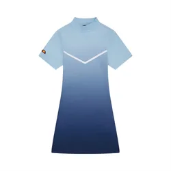 Womens Tshirt Drss In Light Blue - Size 6 Uk