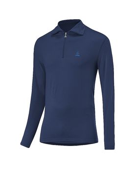 Löffler Camiseta interior de hombre Evo Turtle Transtex® azul oscuro 54