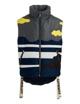 KhrisJoy Gilet con patchwork