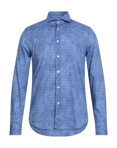 Hemd Herren Blau 39,41,43,45 Herren - Fedeli - FashionsVida