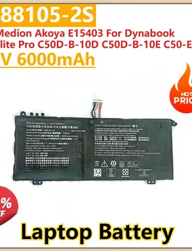 New 4588105-2S Laptop Battery 7.6V 6000mAh For Medion Akoya E15403 For Dynabook Satellite Pro C50D-B-10D C50D-B-10E C50-E-105 - Aliexpress - FashionsVida