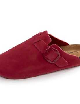 Mules Sabots cuir Framboise framboise 39