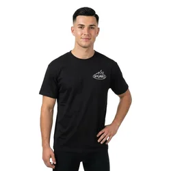 T-shirt à Manches Courtes The Character Black L ,Femme