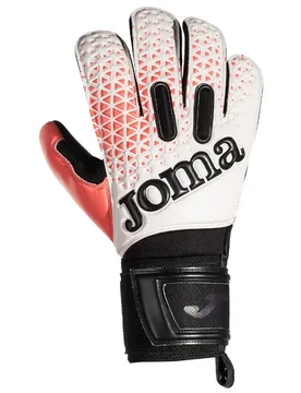 Gants De Gardien De But Premier White / Black / Fluor Coral 12 unisex - Joma - FashionsVida