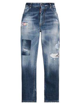 Pantalones vaqueros Mujer Azul marino 34 Mujer