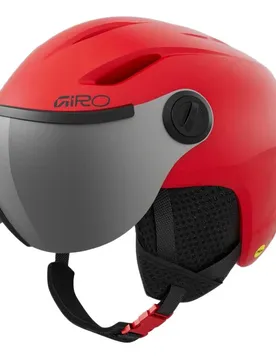 Casque Junior Avec Visière Buzz Mips Matte Red S unisex