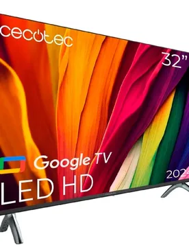 Tv A3 Series Alh40032 Google Tv 32´´ Hd Led Black One Size unisex - Cecotec - FashionsVida