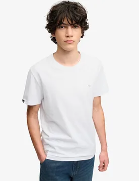 Superdry Herren Sd & co Logo T-shirt mit Stickerei White - Größe: L - 29.99 - FashionsVida