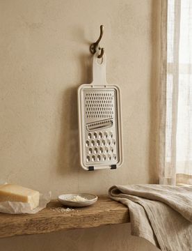 Grattugia in acciaio inox - panna