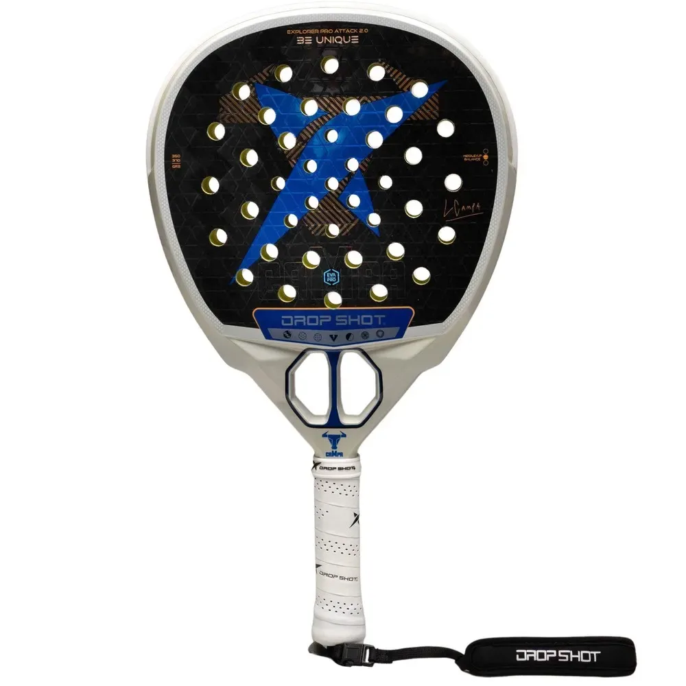 Explorer Pro Attack 2.0 Padel Racket 350-370 gr - Drop Shot - FashionsVida