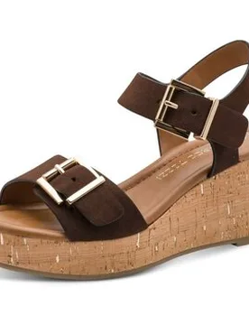 Keilabsatzsandalen Sandaletten Da.-Sandalette 2-28389-44 317 38;39;40 - Marco tozzi - FashionsVida