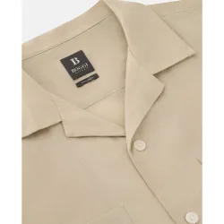 Camisa de lino regular fit