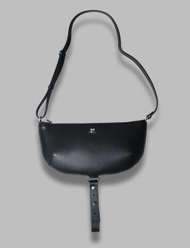 COURREGES holy eclipse leather bag