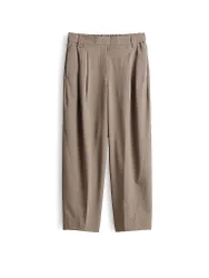 Pantalon de ville METTA marron clair 42
