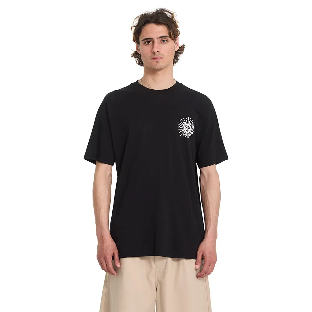 Maglietta A Maniche Corte Mazatlan Black S - Volcom - FashionsVida