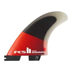 Dérive Ii Accelerator Pc L Tri Fins Red / Black One Size unisex