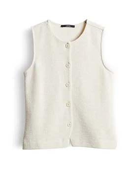 Someday Gilet ULIDA beige 36 - someday - FashionsVida