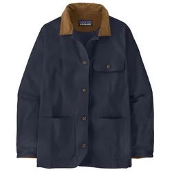 Womens Point Reyes Canvas Coat - Sunken Blue