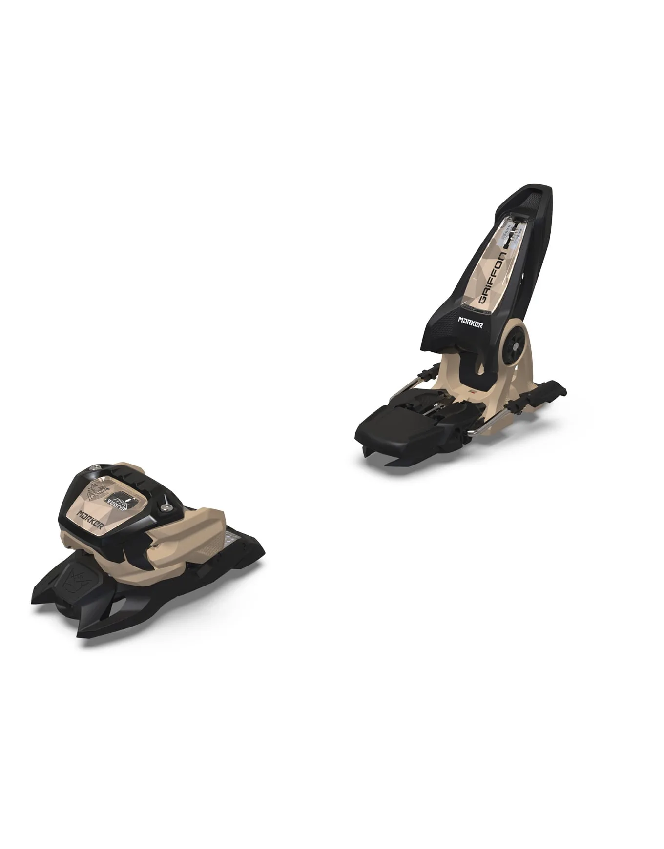 Fixations de ski - Griffon 13 Black/Tan - Beige - Marker - FashionsVida